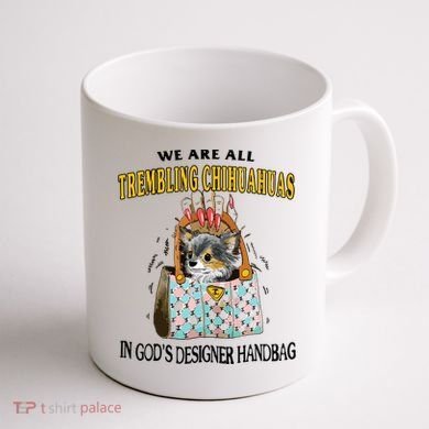 Trembling Chihuahua Coffee Mug back