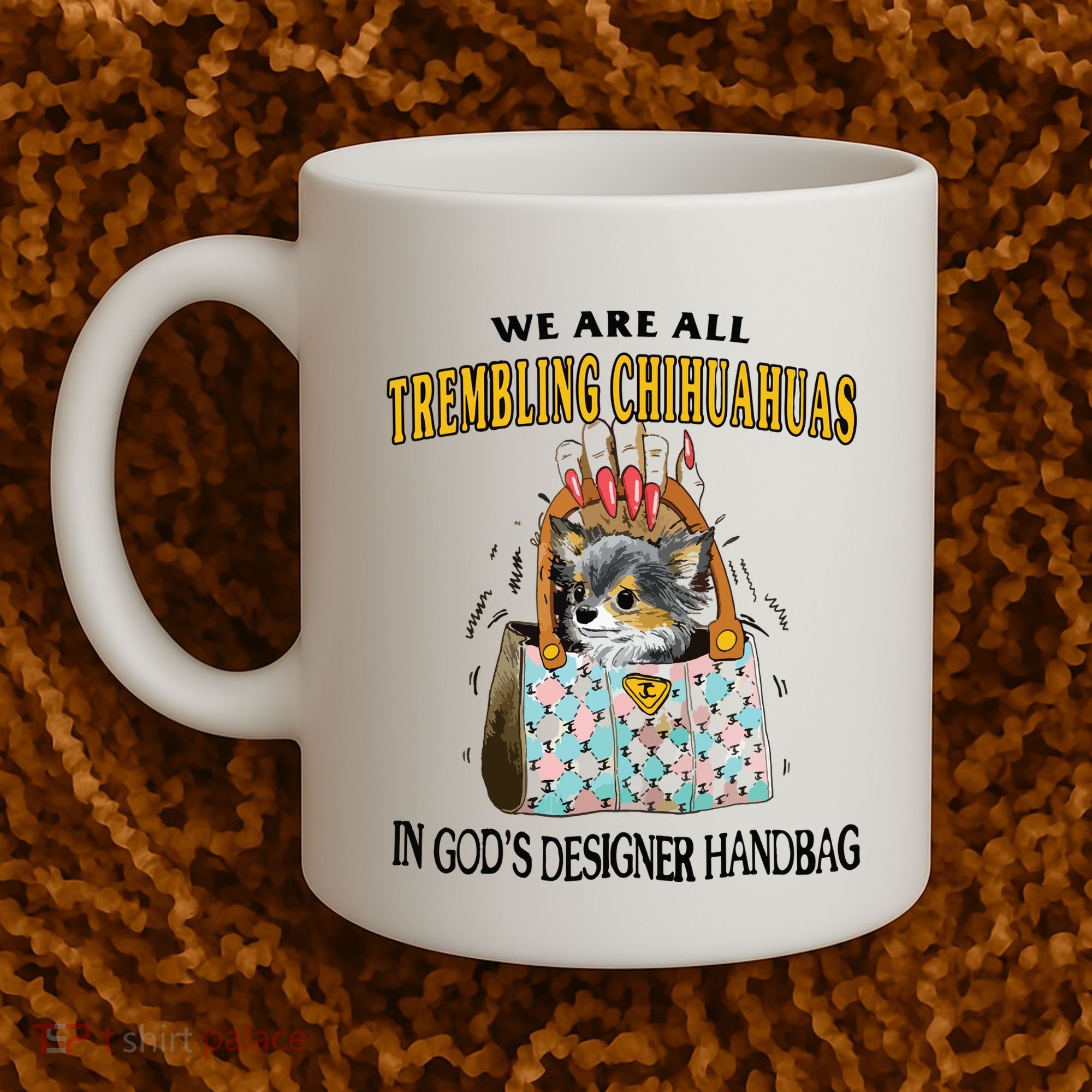 Trembling Chihuahua Coffee Mug