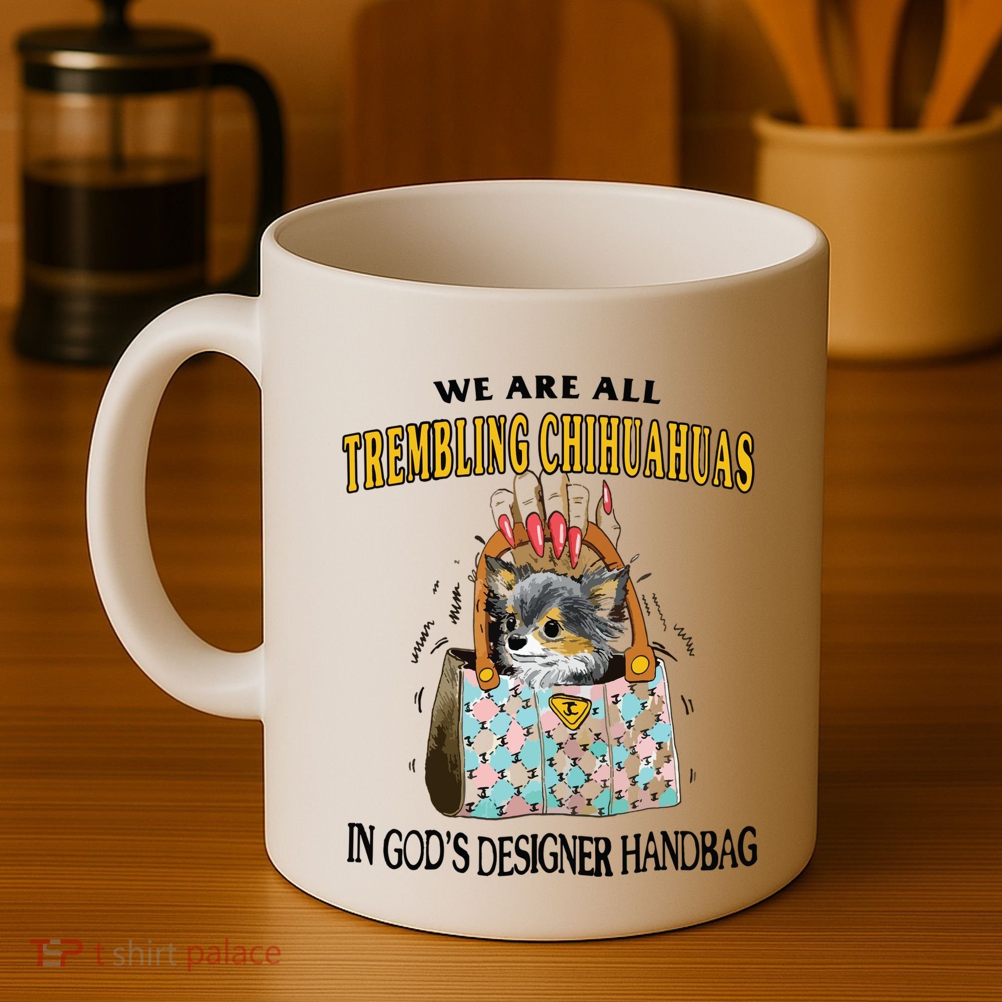 Trembling Chihuahua Coffee Mug
