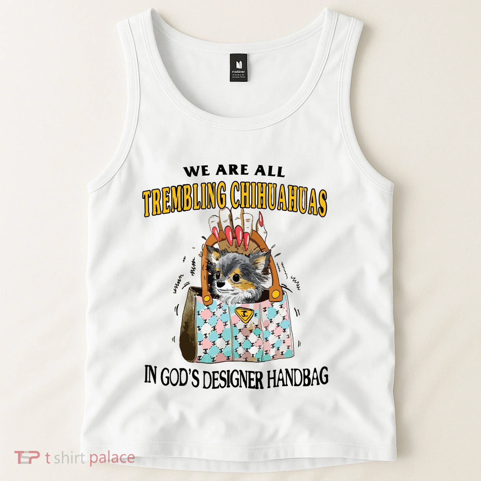 Trembling Chihuahua Tank Top