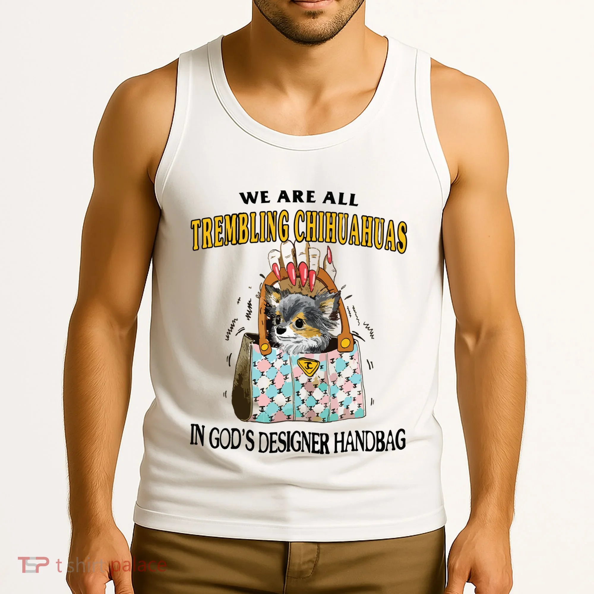 Trembling Chihuahua Tank Top