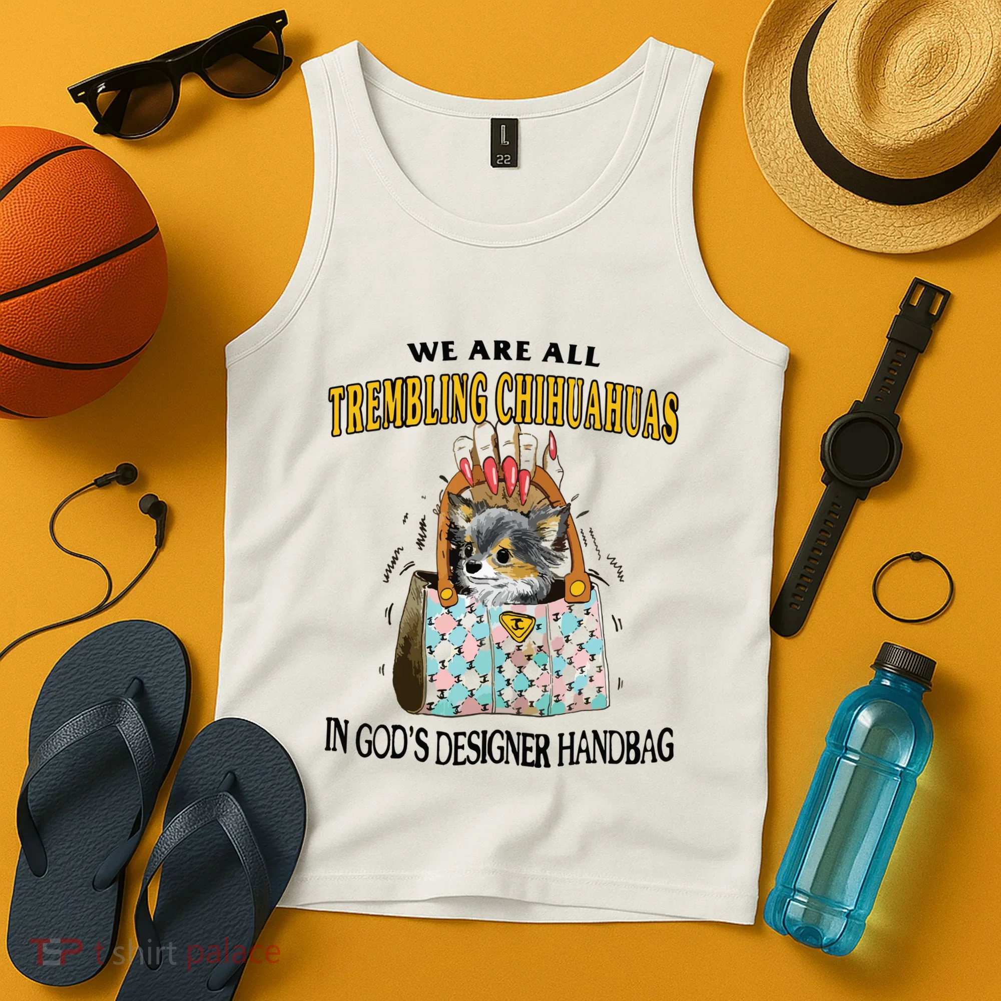 Trembling Chihuahua Tank Top