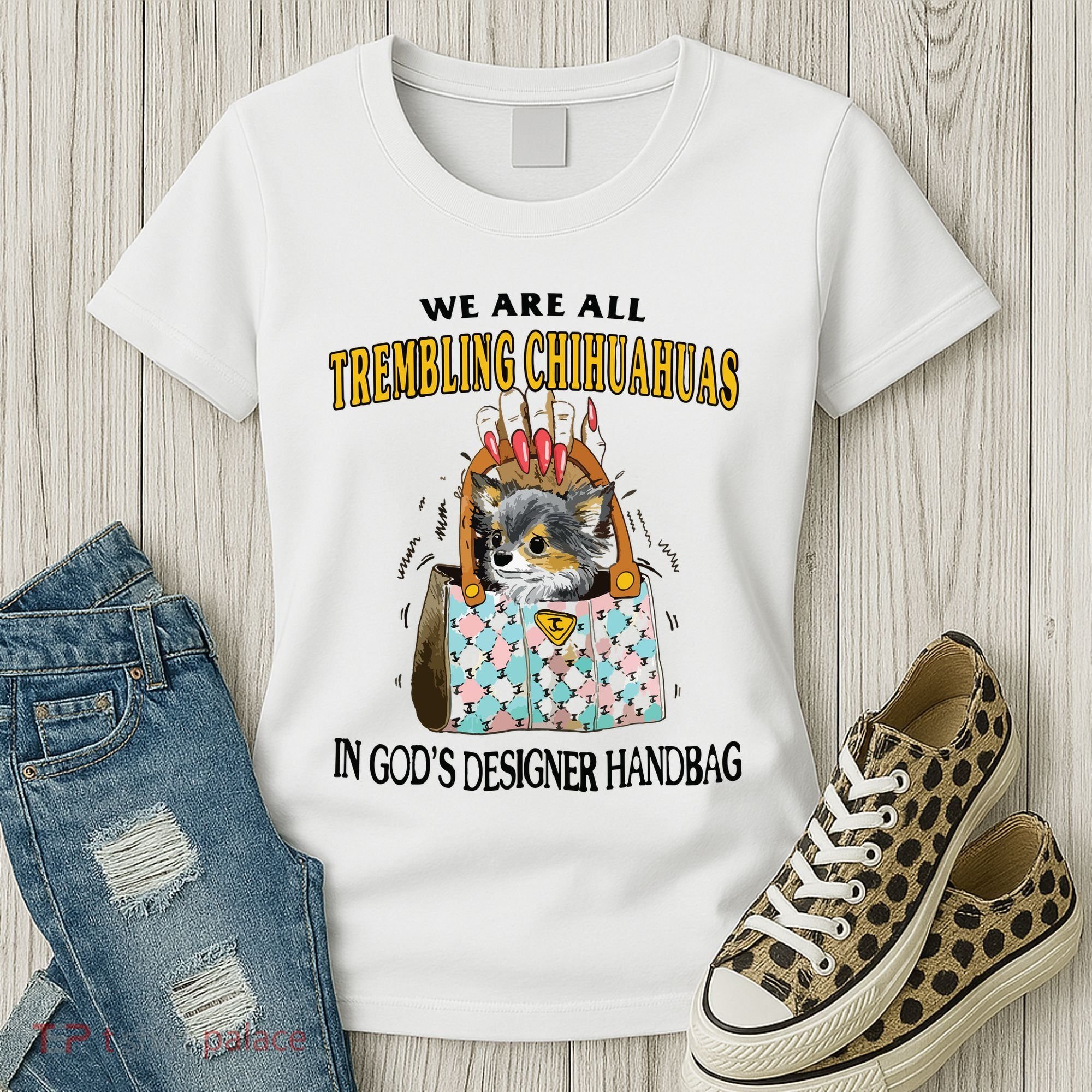 Trembling Chihuahua Women's T-Shirt