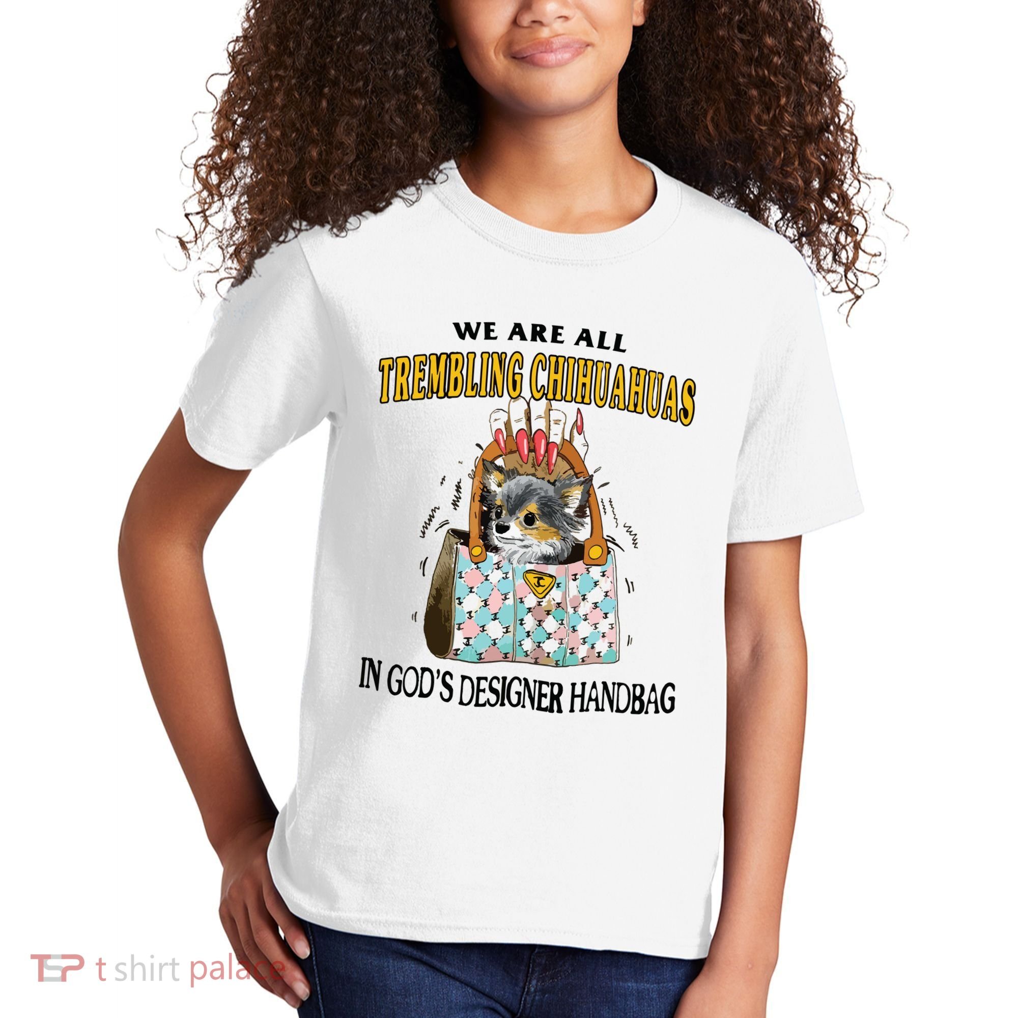 Trembling Chihuahua Kids T-Shirt