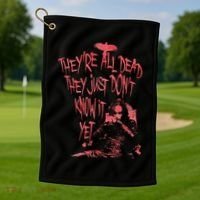 The Crow – They're All Dead Golf Towel thumb 1