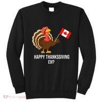 Turkey Canadian Thanksgiving Happy Thanksgiving Eh Sweatshirt thumb 0