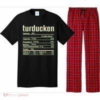 Thanksgiving Christmas Turducken Nutrition Fact Pajama Set thumb 0