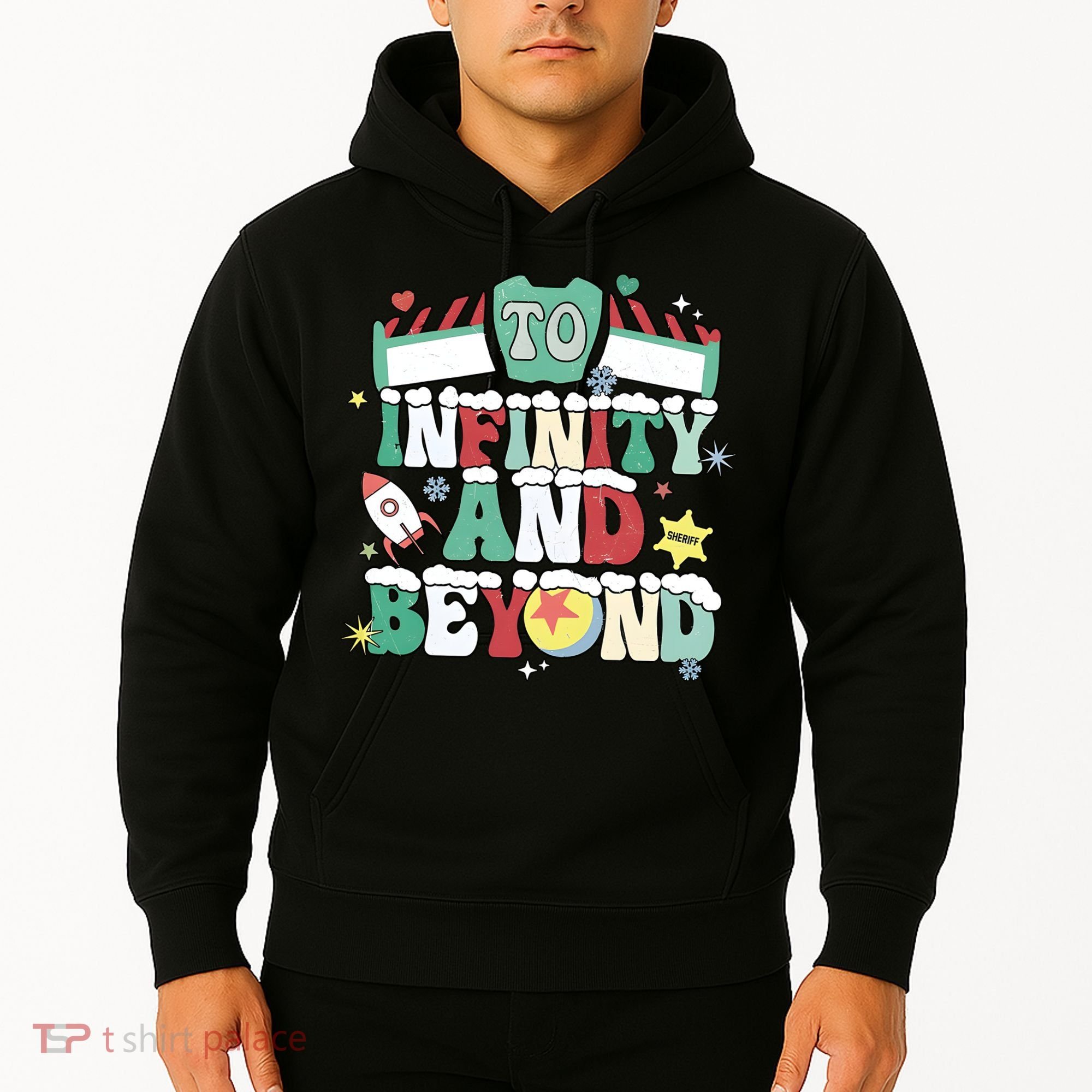 Toy Christmas To Infinity And Beyond Hoodie