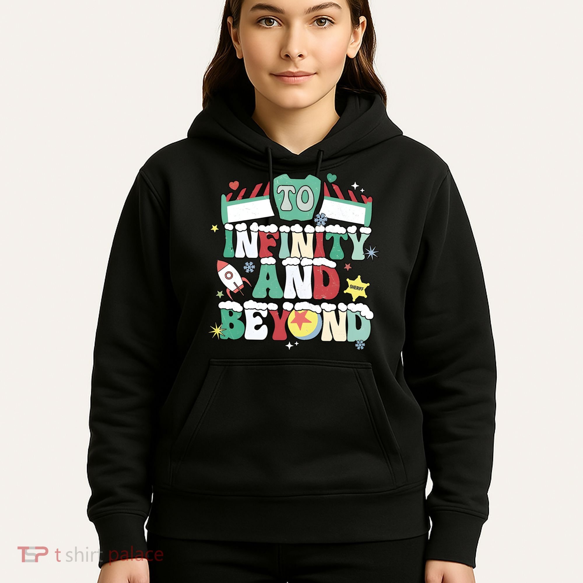 Toy Christmas To Infinity And Beyond Hoodie