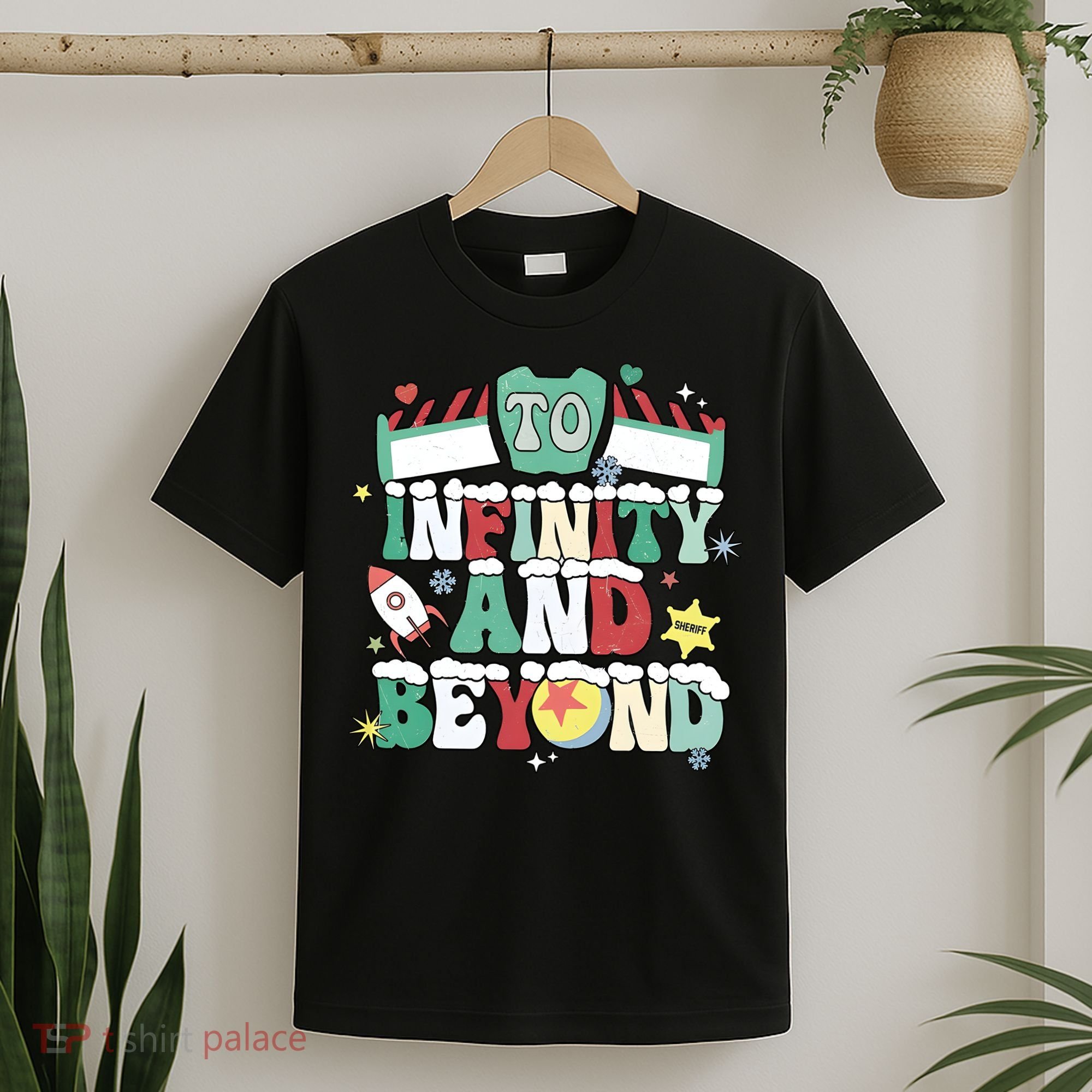 Toy Christmas To Infinity And Beyond T-Shirt