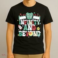 Toy Christmas To Infinity And Beyond T-Shirt thumb 3