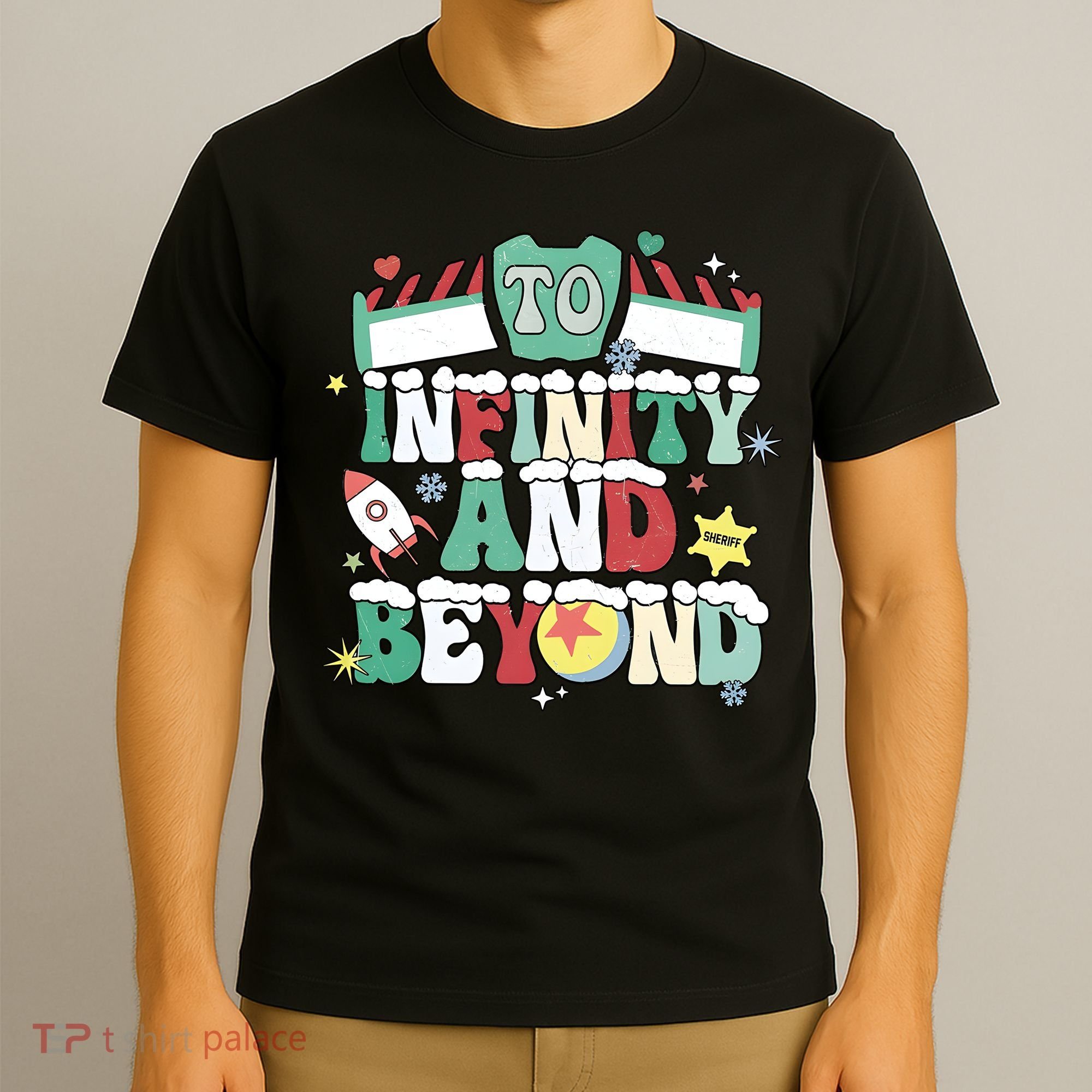 Toy Christmas To Infinity And Beyond T-Shirt