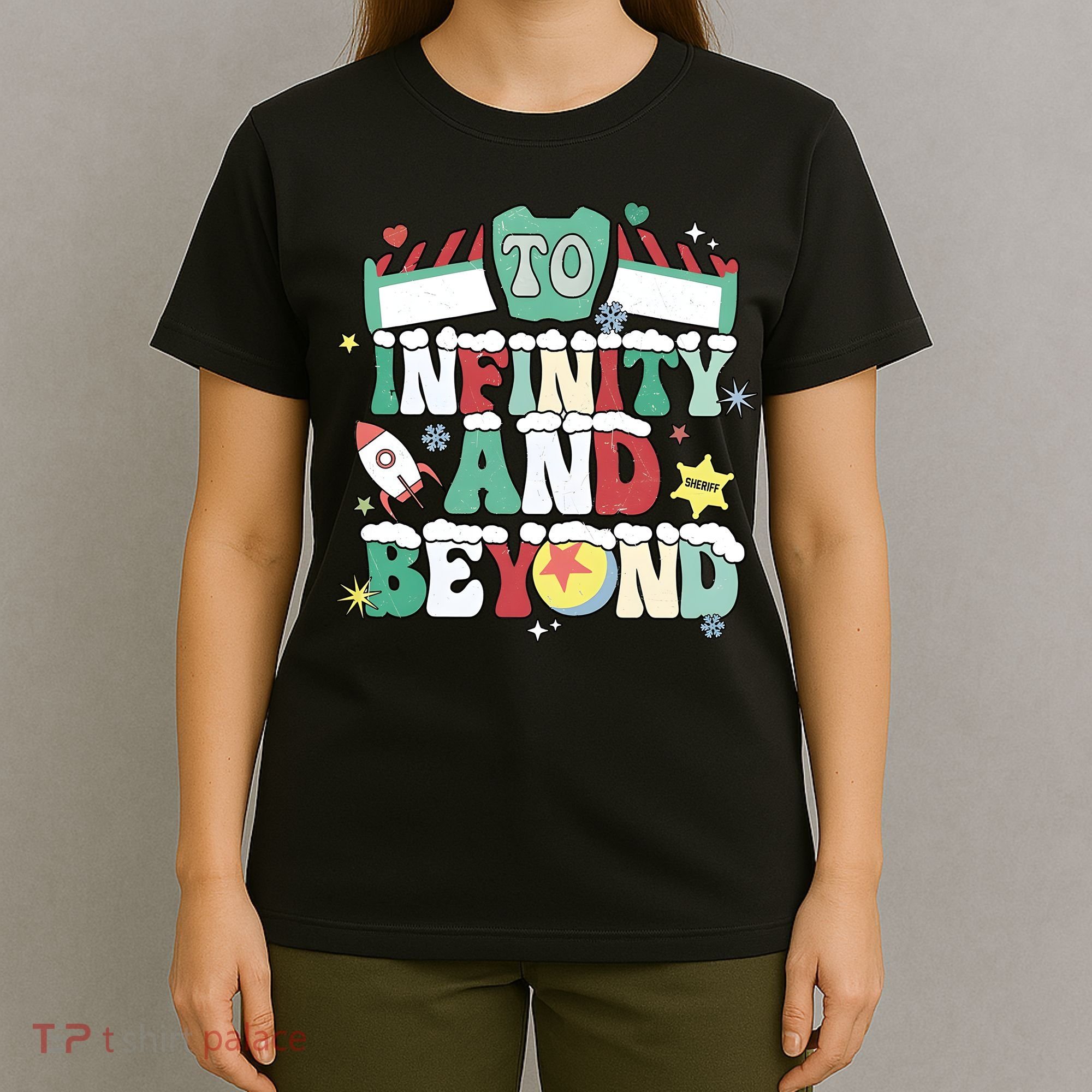 Toy Christmas To Infinity And Beyond T-Shirt