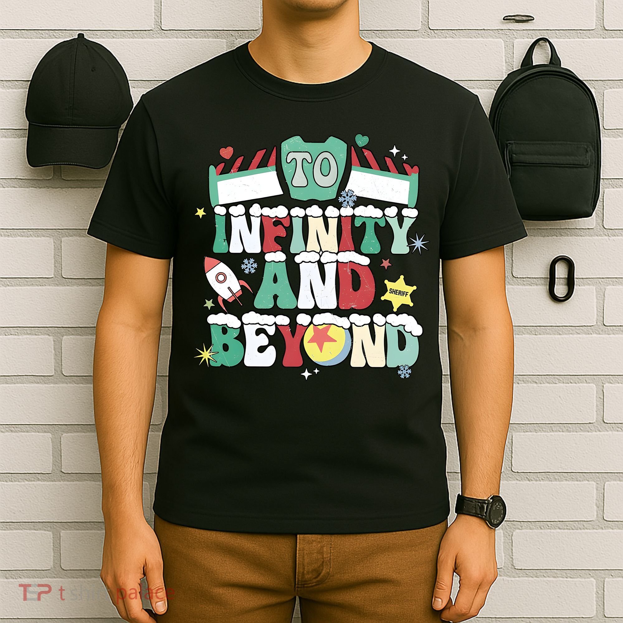 Toy Christmas To Infinity And Beyond T-Shirt
