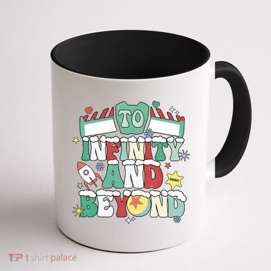 Toy Christmas To Infinity And Beyond Coffee Mug back