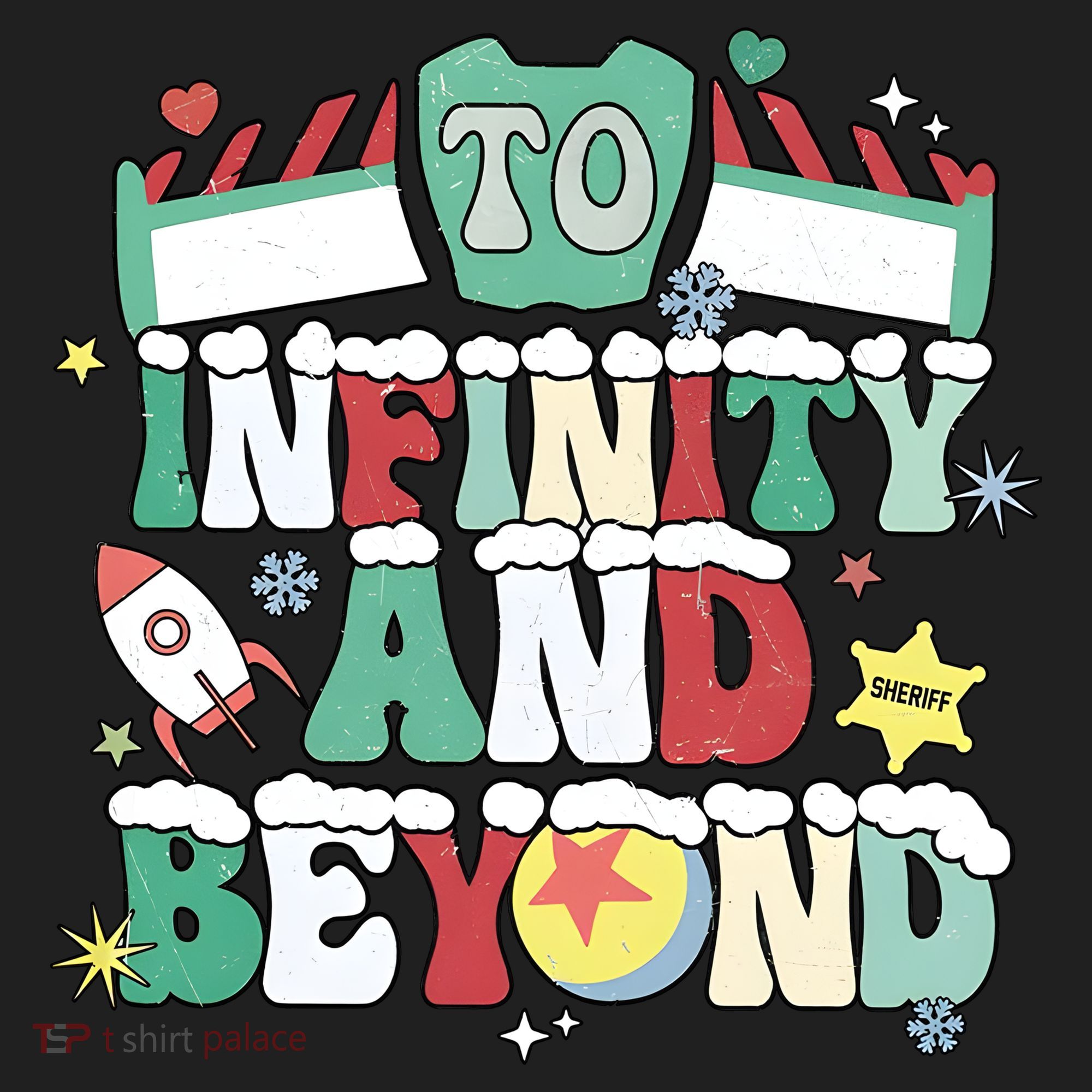 Toy Christmas To Infinity And Beyond Beanie