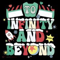 Toy Christmas To Infinity And Beyond Women's Hoodie thumb 2