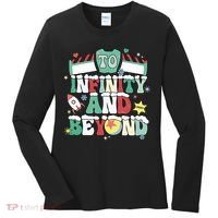 Toy Christmas To Infinity And Beyond Women's Long Sleeve Shirt thumb 0