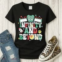 Toy Christmas To Infinity And Beyond Women's T-Shirt thumb 3