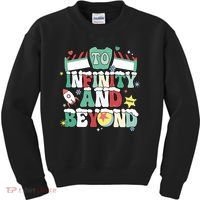 Toy Christmas To Infinity And Beyond Kids Sweatshirt thumb 0