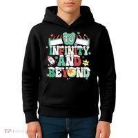 Toy Christmas To Infinity And Beyond Kids Hoodie thumb 4