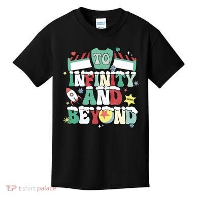 Toy Christmas To Infinity And Beyond Kids T-Shirt