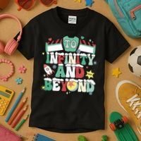 Toy Christmas To Infinity And Beyond Kids T-Shirt thumb 3