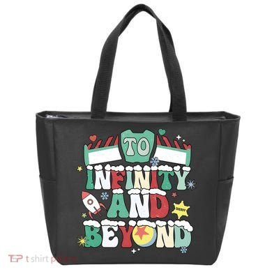 Toy Christmas To Infinity And Beyond Tote Bag