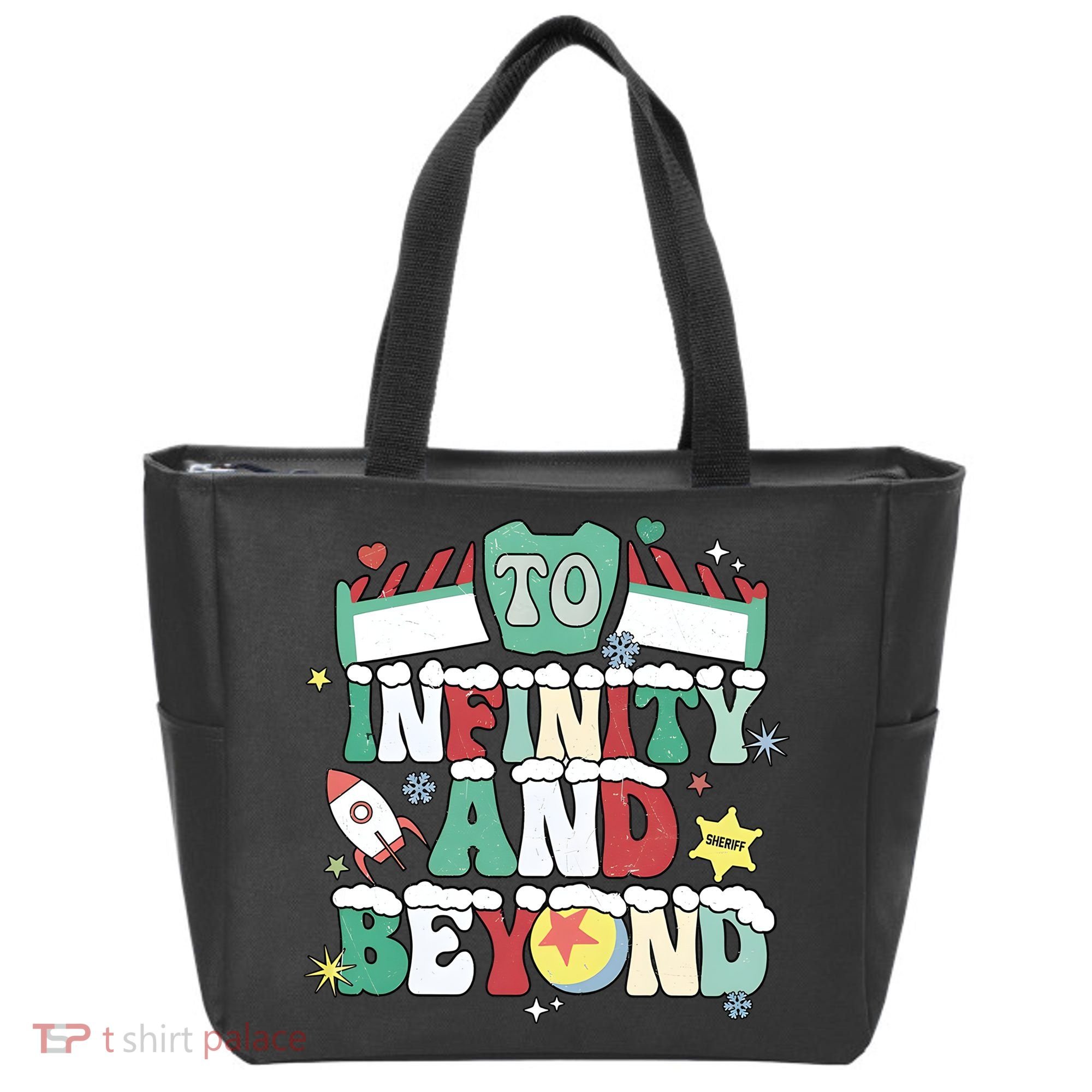 Toy Christmas To Infinity And Beyond Tote Bag