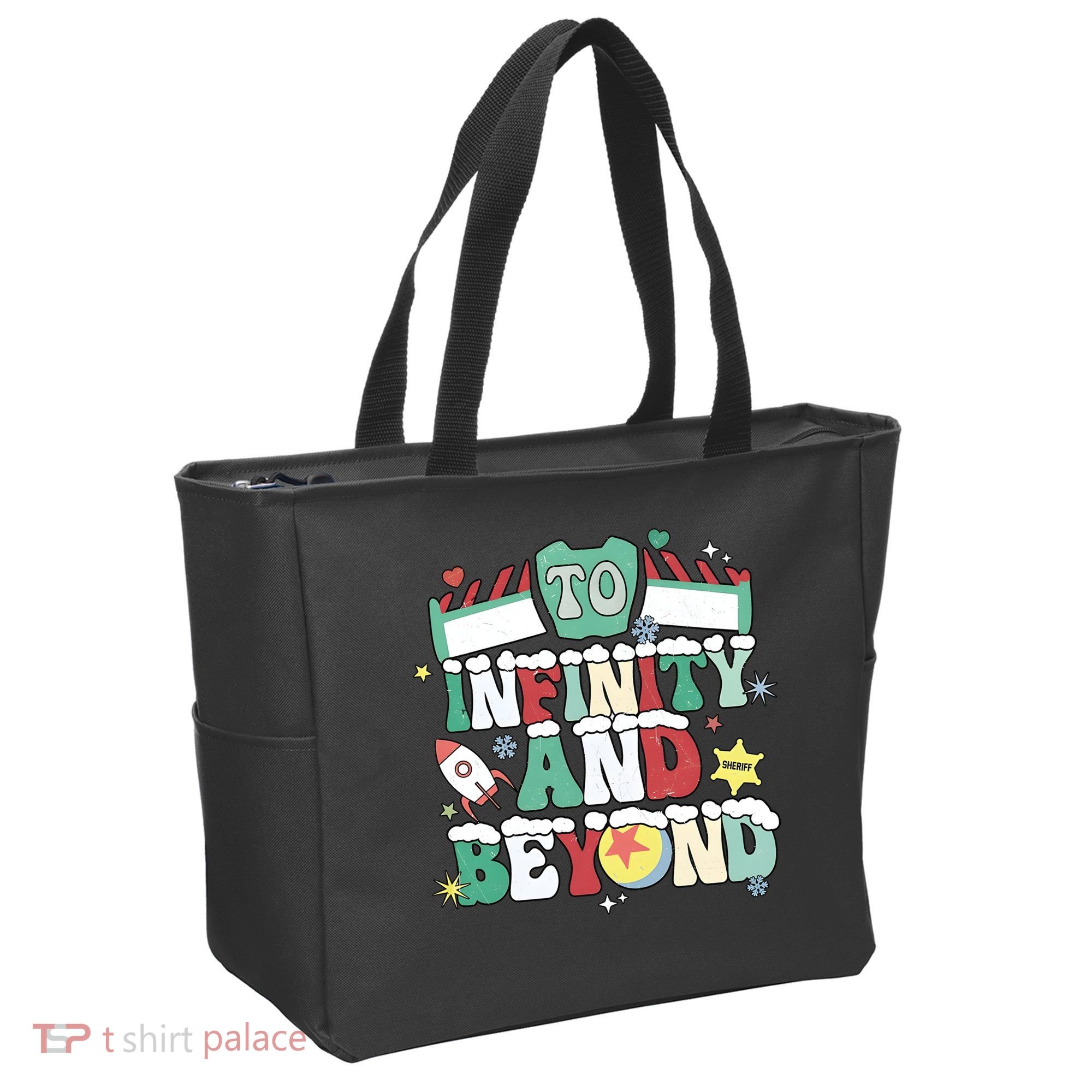 Toy Christmas To Infinity And Beyond Tote Bag