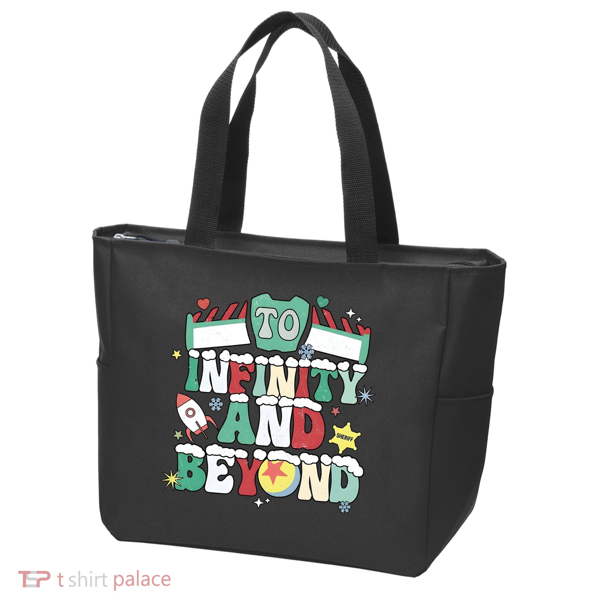 Toy Christmas To Infinity And Beyond Tote Bag