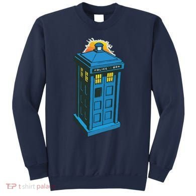 Tardis Comic Sweatshirt
