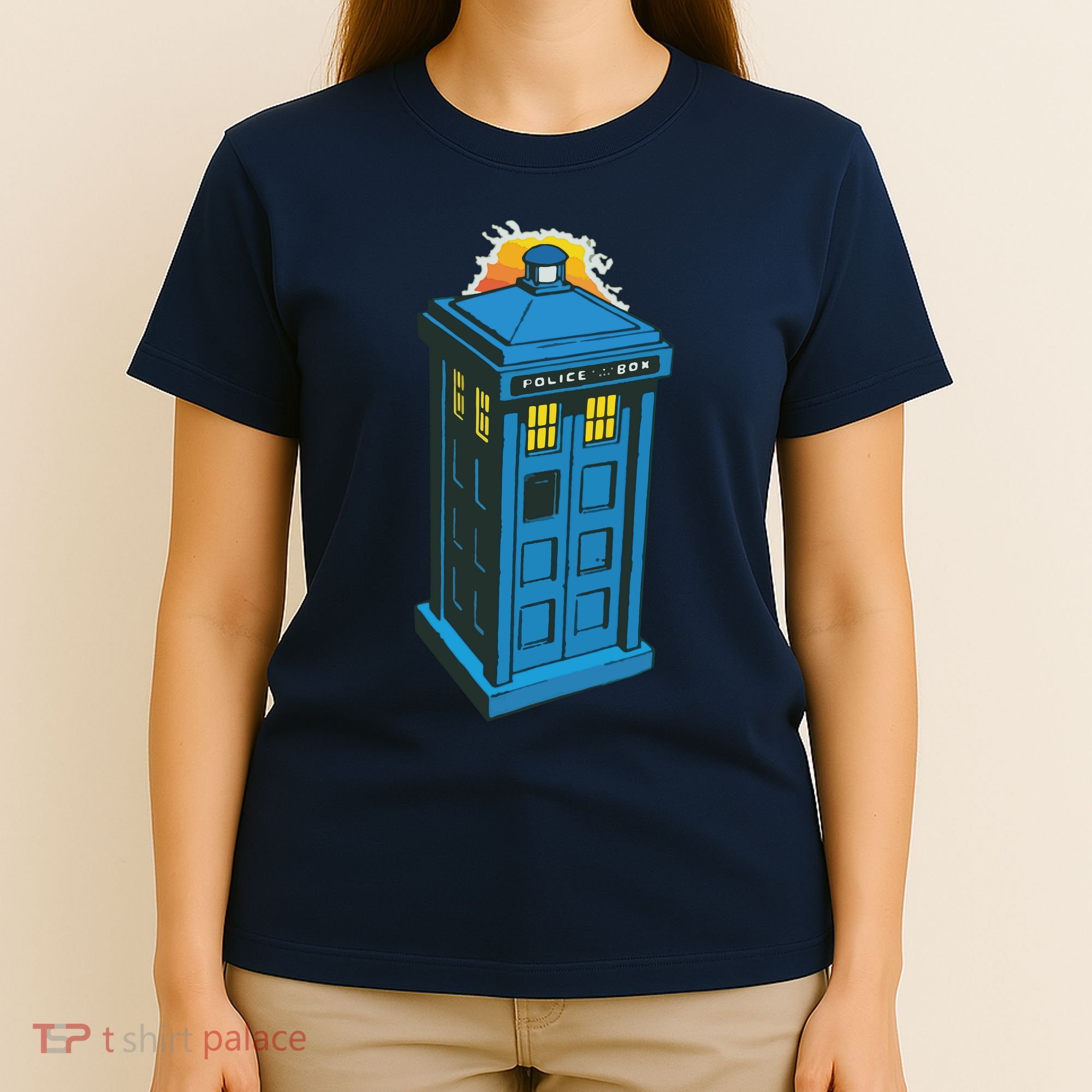 Tardis Comic T-Shirt
