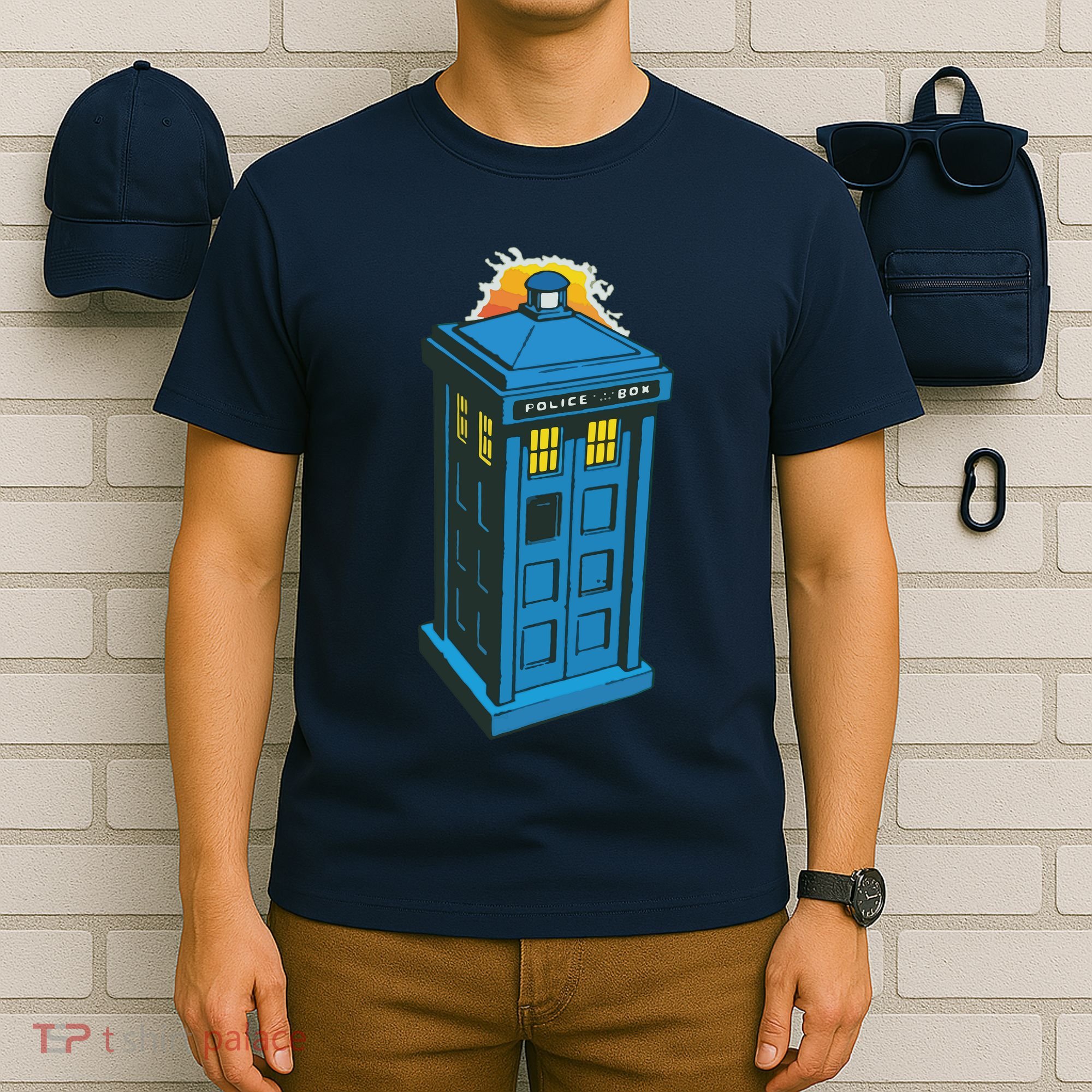 Tardis Comic T-Shirt