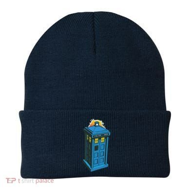 Tardis Comic Beanie