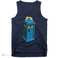 Tardis Comic Tank Top thumb 0