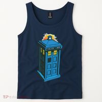 Tardis Comic Tank Top thumb 2