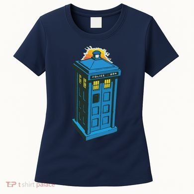 Tardis Comic Women's T-Shirt