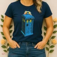 Tardis Comic Women's T-Shirt thumb 2