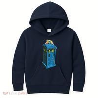 Tardis Comic Kids Hoodie thumb 0