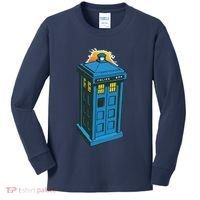 Tardis Comic Kids Long Sleeve Shirt thumb 0