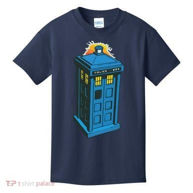 Tardis Comic Kids T-Shirt