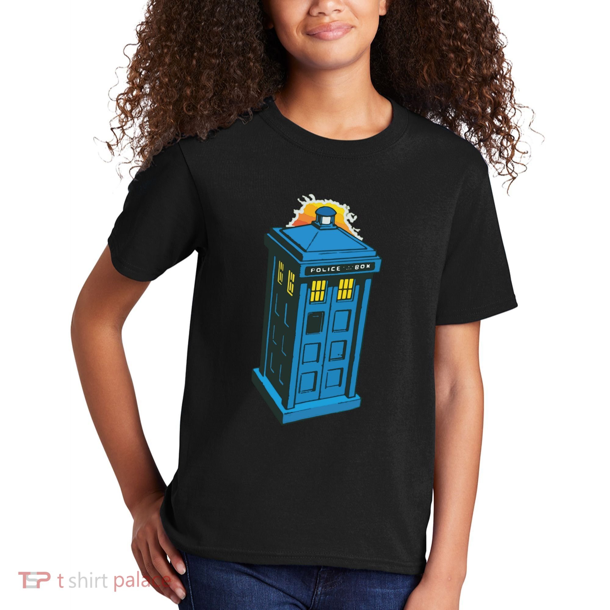 Tardis Comic Kids T-Shirt