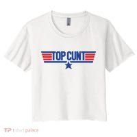Top Cunt Women's Crop Top Tee thumb 0