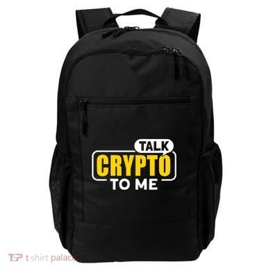 Talk Cypto To Me Backpack