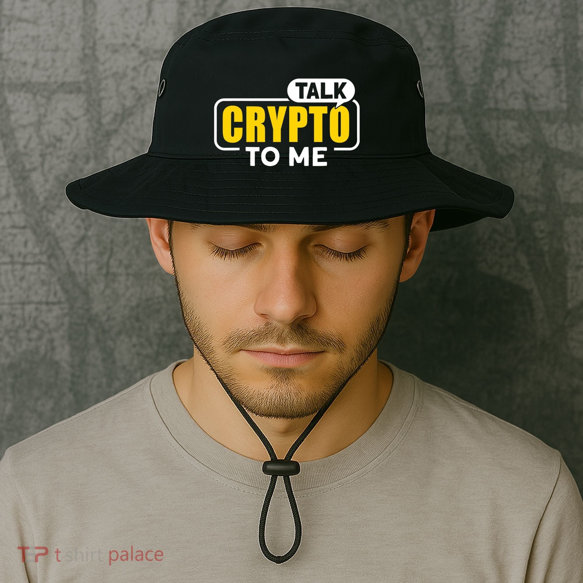 Talk Cypto To Me Bucket Hat