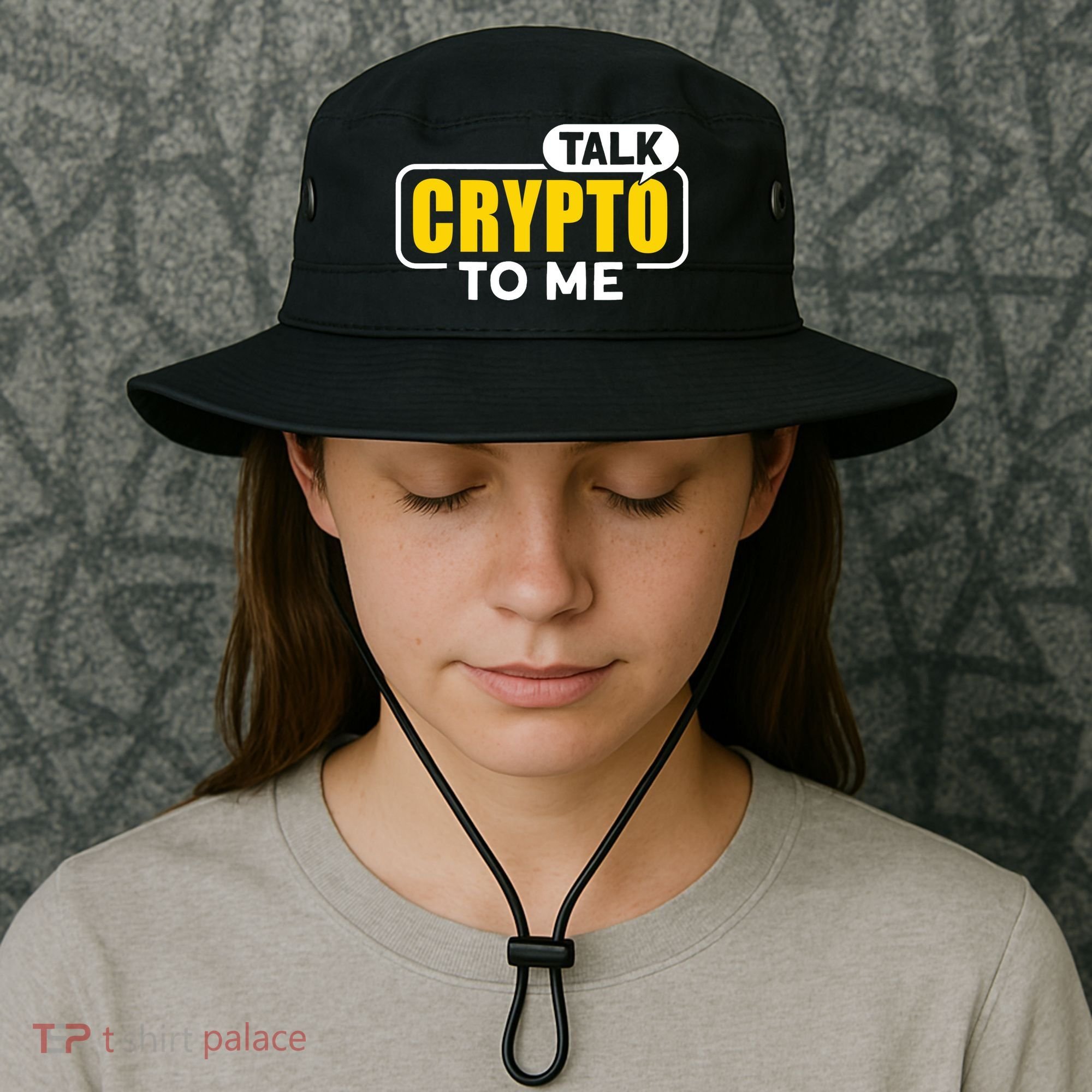 Talk Cypto To Me Bucket Hat