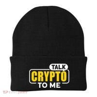 Talk Cypto To Me Beanie thumb 0
