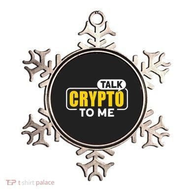 Talk Cypto To Me Ornament