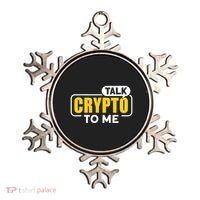 Talk Cypto To Me Ornament thumb 0